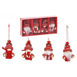 Weihnachtswichtel Set Rot
Geschenkbox mit Sichtfenster