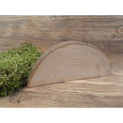 Halbe Baumscheibe Fichte 23 cm