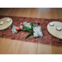 Birkenrinde Bruchstücke