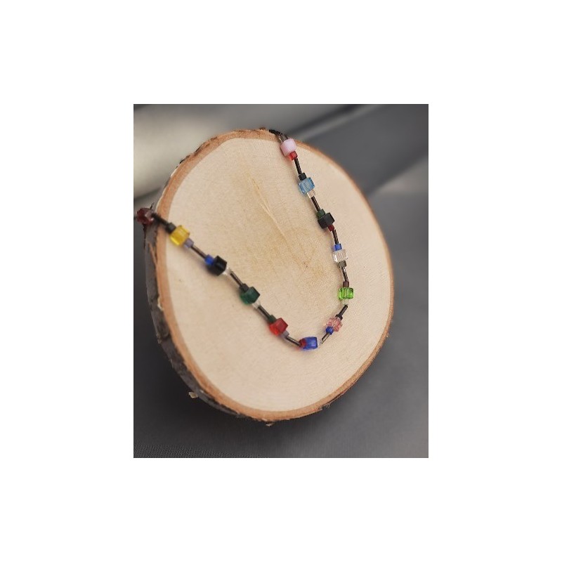 Displays aus Baumscheiben