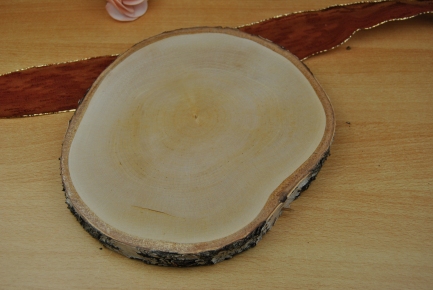 Birkenscheibe 22-24 cm