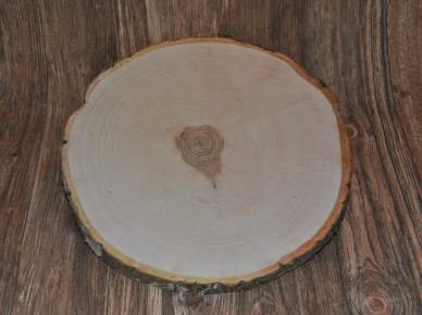 Baumscheibe aus Esche 30 cm