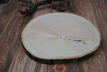 15 Baumscheiben Eiche 20 x 2 cm ohne Rinde Holzscheibe 