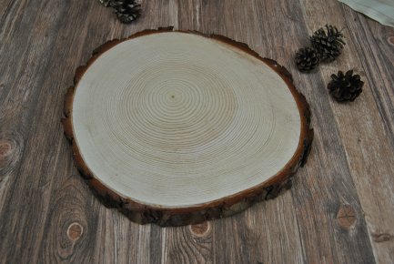 25 Baumscheiben Holzscheibe Eiche Baumscheibe 15x2 cm 